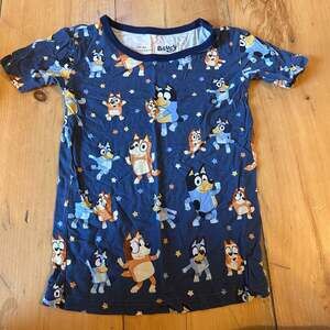 Little Sleepies BLUEY Dance Mode Pajama Shirt ONLY SIZE 3T